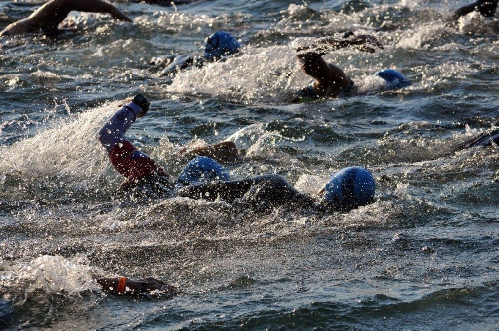 open water triathlon swim