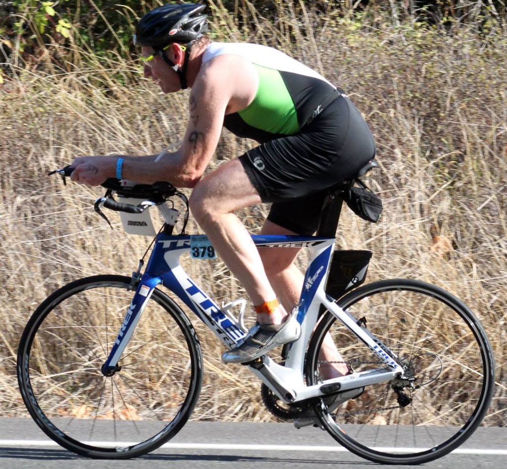 Interval training helps senior triathletes be more competitive racers.