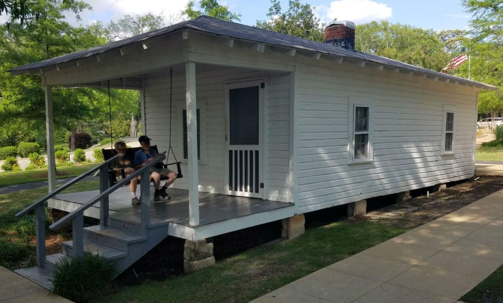 The run for the Mississippi triathlon took us past Elvis Presley’s birthplace.