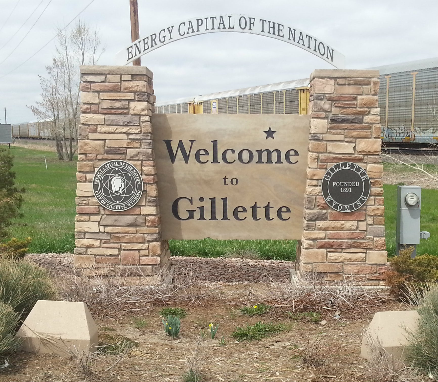 Gillette-Wyoming-welcome-sign