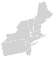 States of the Northeast USA