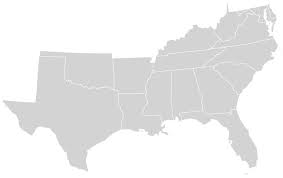 States of the South USA