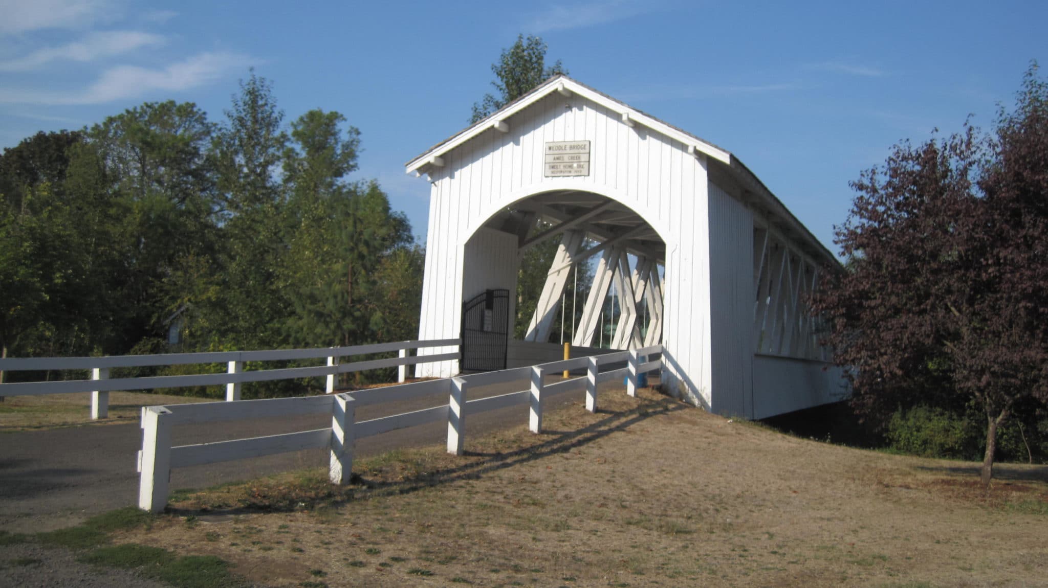 Weddle Covered Bridge in Sweet Home, Oregon