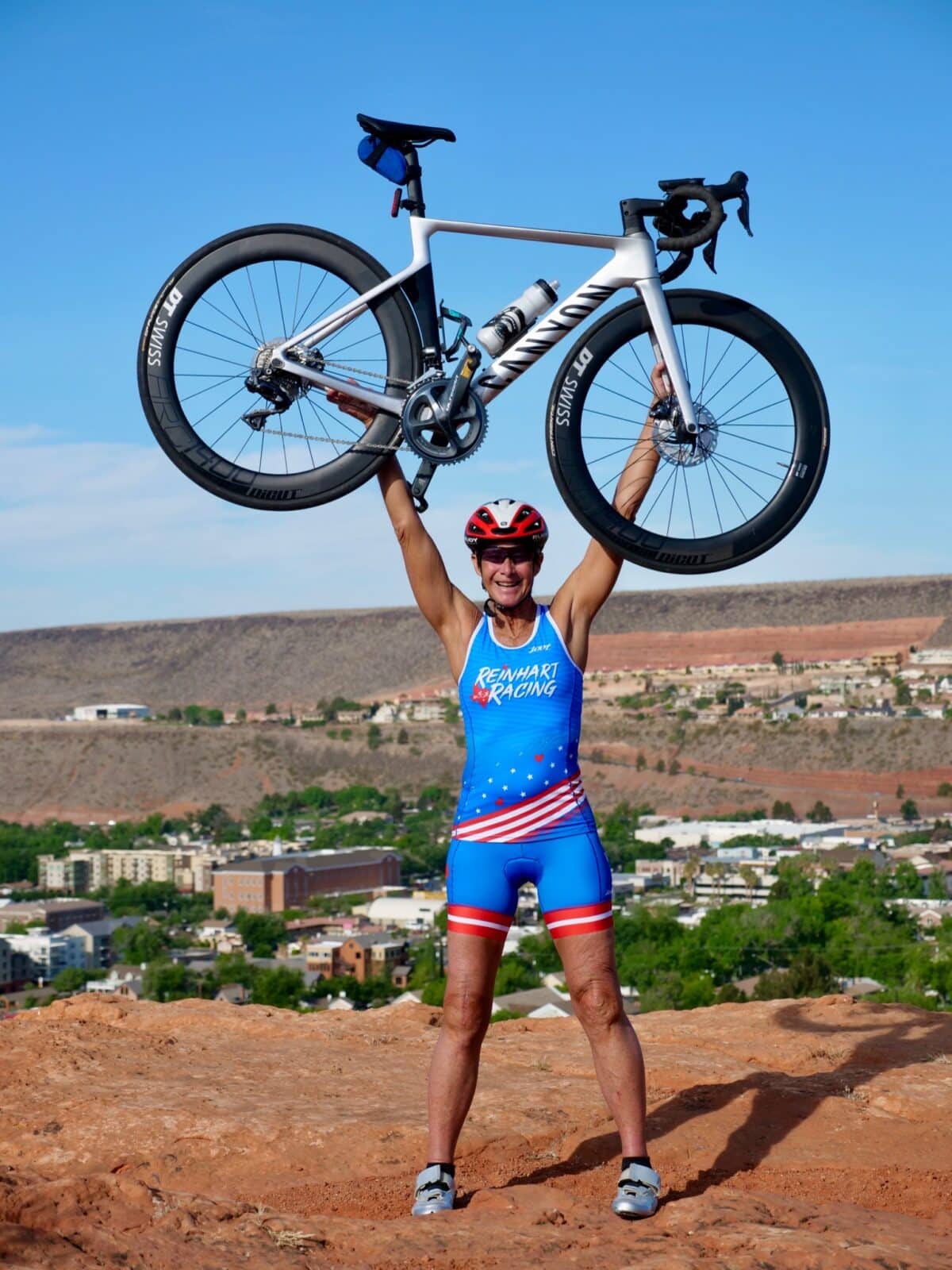 Jennifer Reinhart, one of the seniortriathletes.com coaches