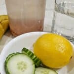 food and liquids with electrolytes
