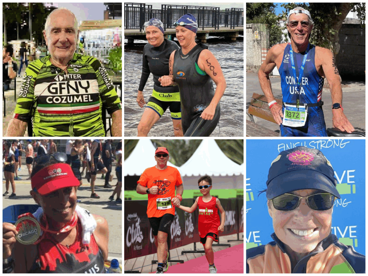 Senior triathletes community